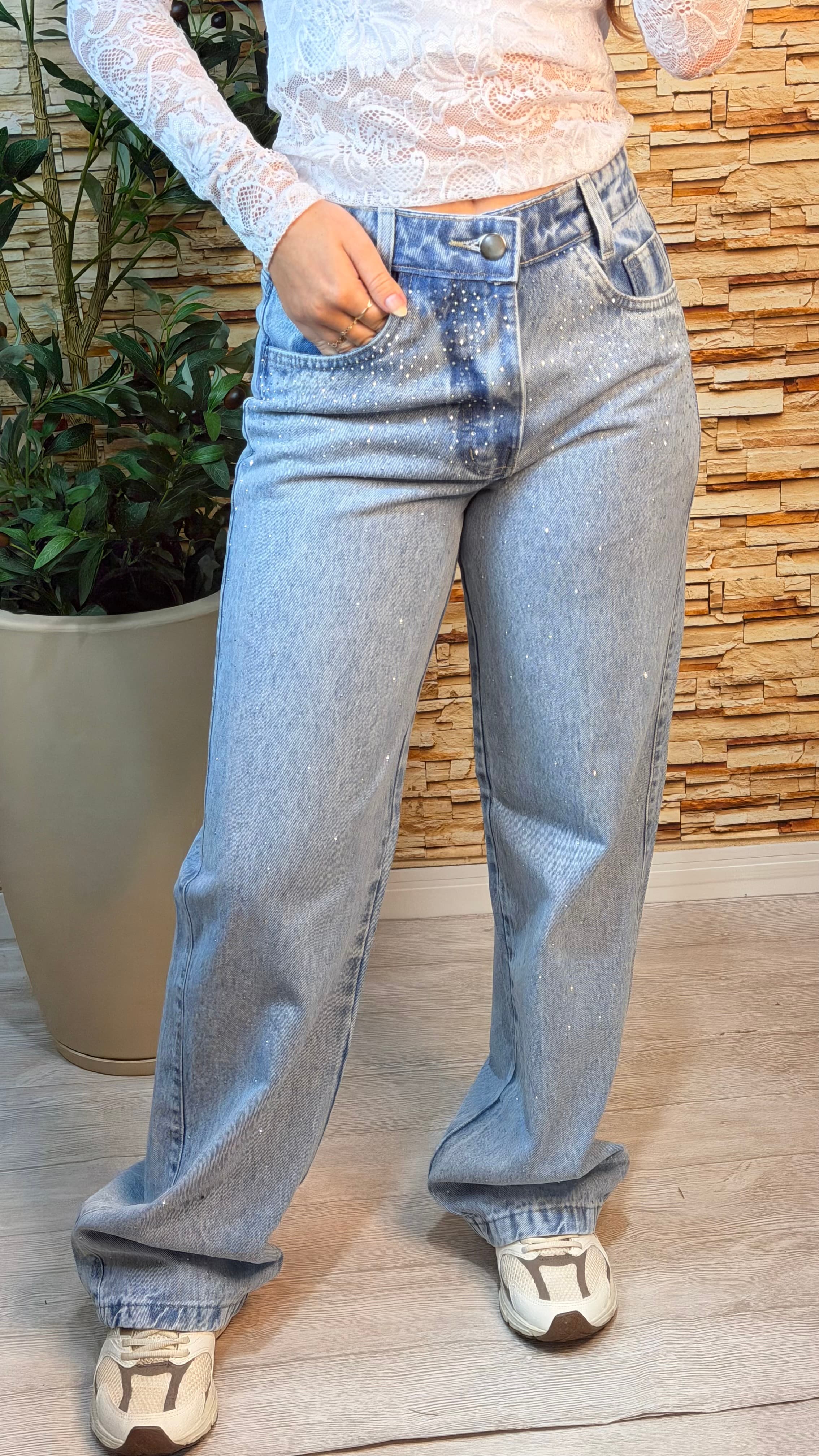 Calça Jeans Brilho